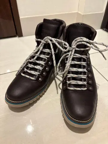 콜한 제로그랜드 하이커 부츠 워터프루프