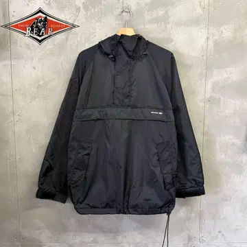 BEAR SURF 나일론 아노락 후드티 베어