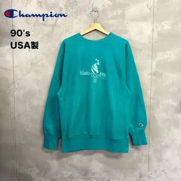 90's USA제 champion 리버스 위브 맨투맨 애틀랜타 올림픽