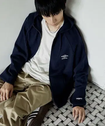 니트 풀 지퍼 후디 / UMBRO 별주 (한정판 전개)