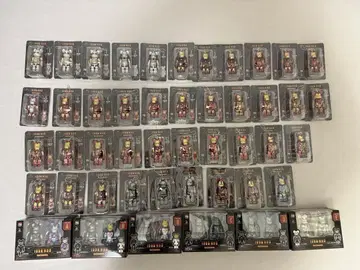 오늘 한정 가격! MARVEL 베어브릭 아이언맨 1번 복권 54체!
