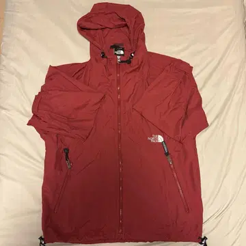THE NORTH FACE 빨간색 나일론 자켓 M 사이즈