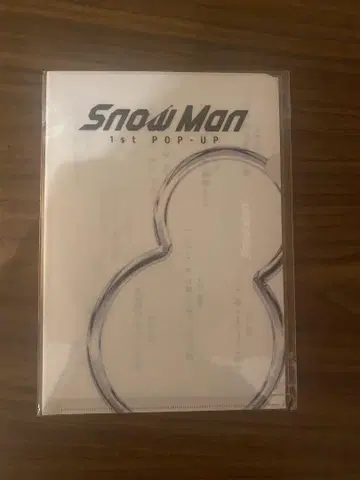 Snow Man 1st POP-UP 타이베이 미니 포스터