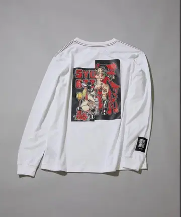 미사용 [SHUTENBITCH] PRINT LONG TEE