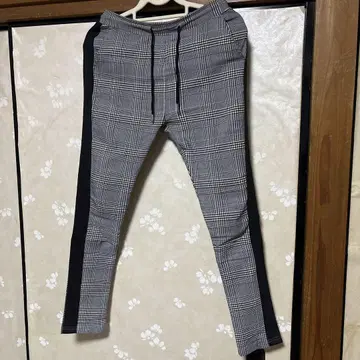 아담스 저글러 체크 팬츠 L