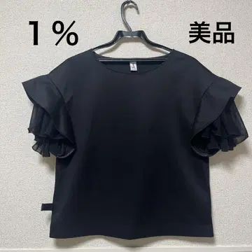 [ 새상품급 ] 1% 이치퍼센트 티셔츠 블랙