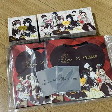 CLAMP 고디바 램프 카드캡터 사쿠라 콜라보 4개입 8개입 세트