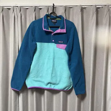 patagonia 플리스 상의 파랑/스카이블루/보라색