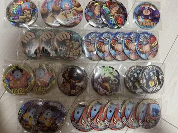 ONE PIECE 야라이 캔뱃지 초파, 프랭키, 브룩, 징베