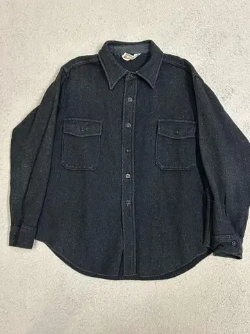 PetersWhaler 50s 울 CPO 셔츠 XL 빈티지