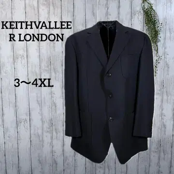 키이스 런던 / 테일러드 자켓 킹 사이즈 3~4XL 네이비 블레이저