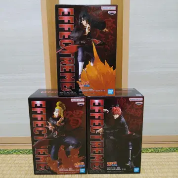 나루토 피규어 EFFECTREME 이타치 데이다라 사소리 3개 아카츠키