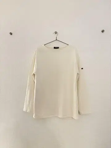 SAINT JAMES 아이보리 긴팔 티셔츠