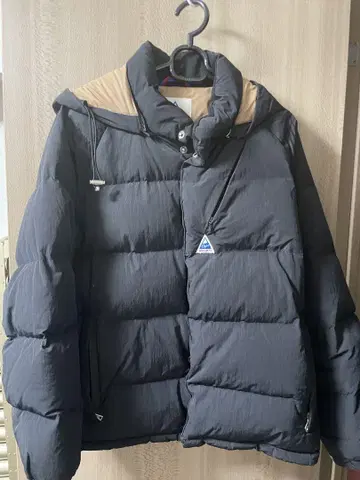 Cape Heights 후드 부착 다운 자켓 S 블랙