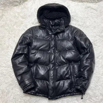 glamb 그램 램 가죽 다운 양가죽 남성용 보아 안감 사이즈 2way