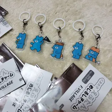 곰의 아이 에후탄 메지루시 참 5개 세트