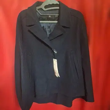 UNIQLO +J 더블 페이스 셔츠 자켓 네이비 M 질 샌더