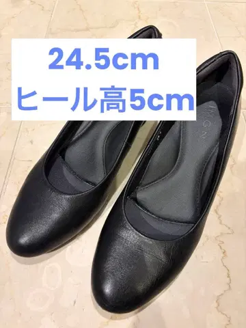 I.M.G.N 펌프스 블랙 24.5cmE