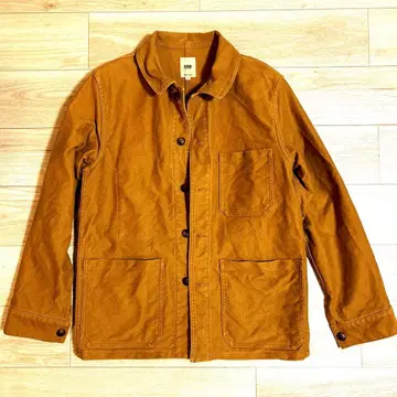 FOB FACTORY 몰스킨 커버올 S 브라운 사이즈 1