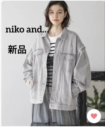새상품 niko and - JEANS 2024SS] 2WAY 데님 자켓