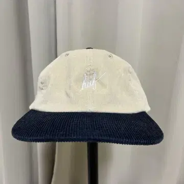 huf 코듀로이 캡 베이지/네이비