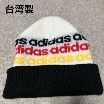 adidas 컬러풀 니트 모자 프리 사이즈