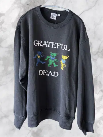 GU 워시드 맨투맨 풀오버 Grateful Dead
