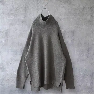 새상품급 슬로브 이에나 REPOS 터틀 니트 풀오버