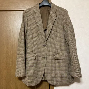 UNIQLO 릴랙스 테일러드 자켓 (체크)