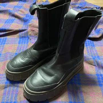 푸마 사이드 고어 부츠 메이즈 스택 첼시 23.5cm