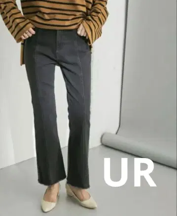 새상품급 URBAN RESEARCH 센터 심 데님 팬츠
