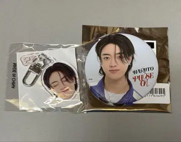 treasure 하루토 캔뱃지 팝업 캡슐 토이 얼굴 아크릴 키링 기쁨