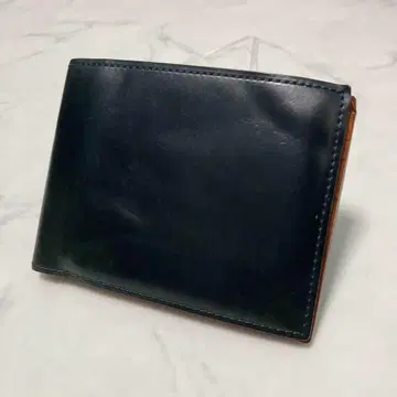 간조 GANZO 지갑 카드 케이스 가죽 블랙