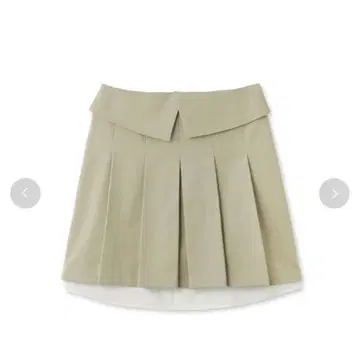 FRAY I.D [ pierre cardin ] 셔츠 레이어드 턱 스커트