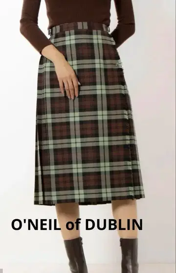 새상품급 O'NEIL of DUBLIN 오닐 오브 더블린 랩스커트 10