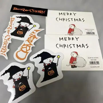 BUMP OF CHICKEN 니콜 할로윈 & 크리스마스 스티커