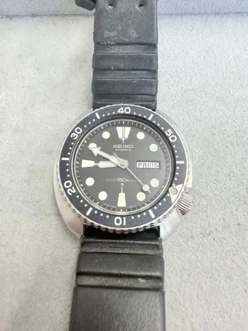 SEIKO 다이버 워치 서드 다이버 6306-7000 블랙 다이얼