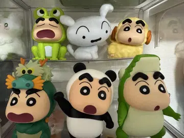 짱구는 못말려 피규어 6개 세트