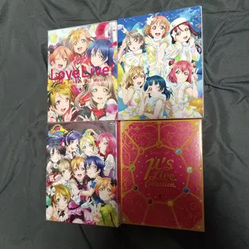 러브 라이브! 극장판, 콘서트, MV Blu-ray 4개 세트