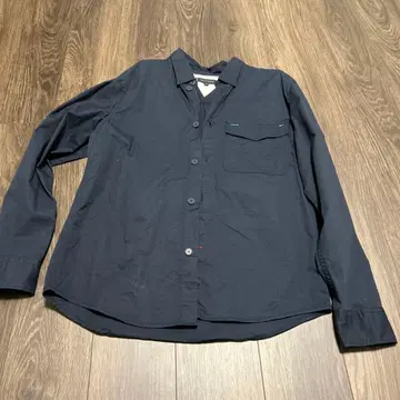 TOMMY HILFIGER 네이비 긴팔 셔츠 M