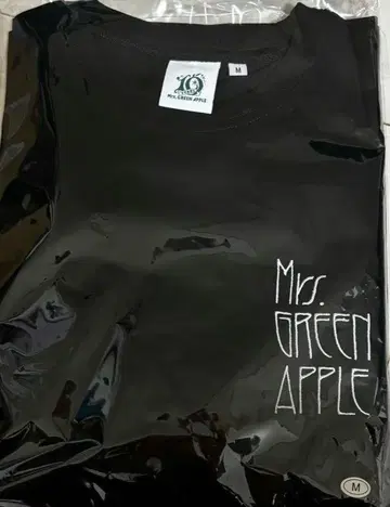 Mrs. GREEN APPLE 바벨탑 롱 슬리브 T셔츠 M 또는 L