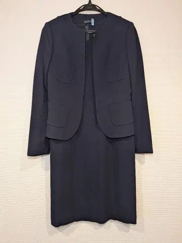 KIYOMI SAITO 네이비 자켓 포함 원피스