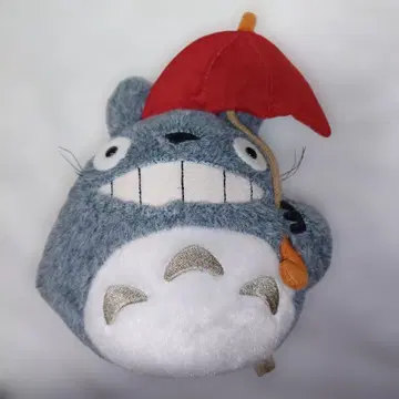 이웃집 토토로 큰 토토로 웃는 얼굴 (우산 들고) 봉제 인형