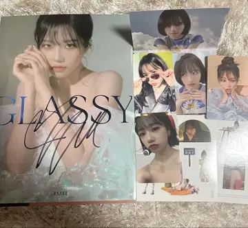 조유리 JOYURI GLASSY 사인 앨범