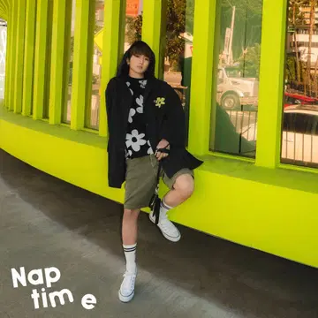 Naptime. 23SS 나일론 자켓 - BLACK