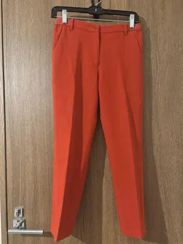 BARNEYS NEW YORK 오렌지 슬랙스 36
