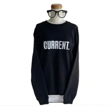 meong blue CURRENT /LOGO SWEAT/로고 맨투맨