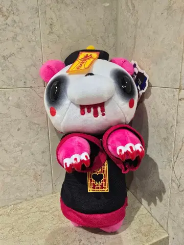 척스 GP 장난꾸러기 곰 그루미 봉제 인형 [ The  ] 빨간색