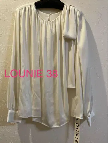 LOUNIE 화이트 긴팔 셔츠
