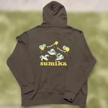 sumika 플라사카 후드티 M 사이즈 차콜
